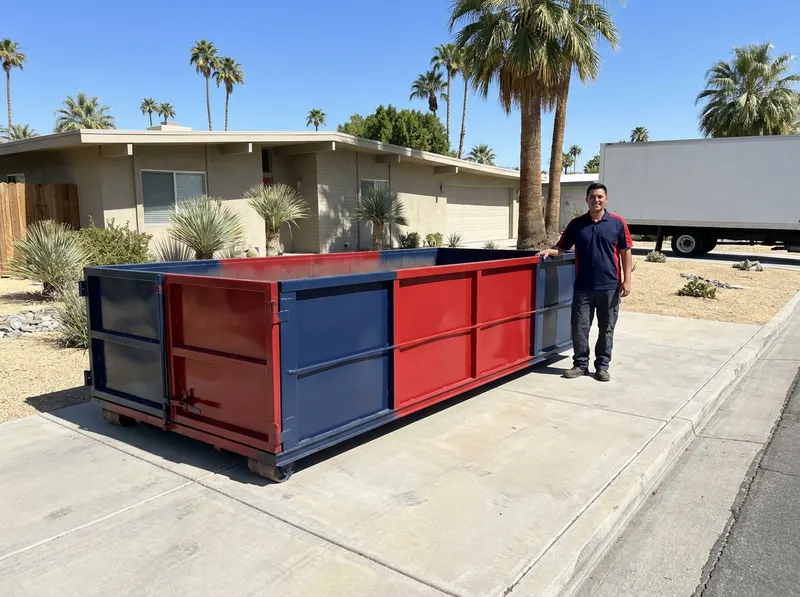 Residential Cleanout & Remodel Dumpsters in Palm Springs, CA