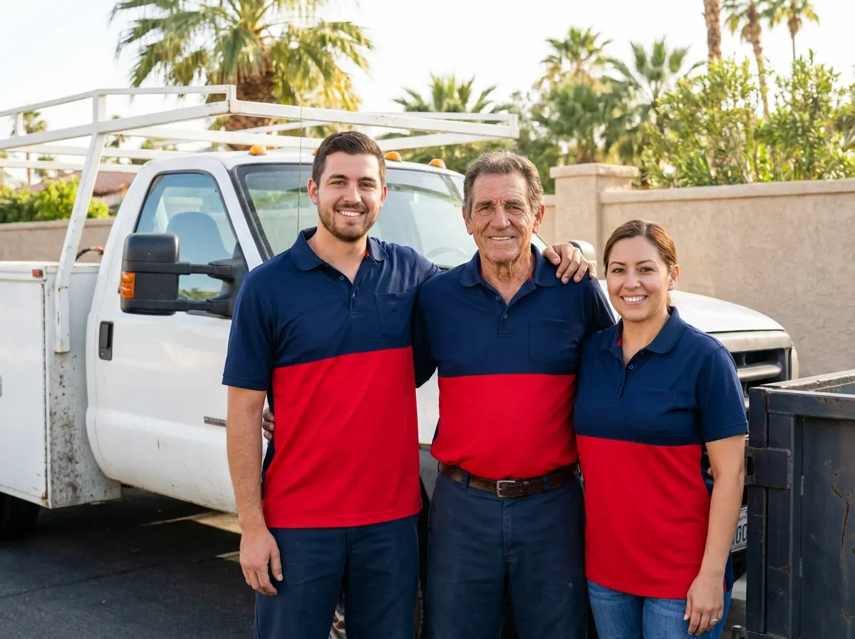 Holy Scrap Dumpster Rentals dumpster rentals service team in Palm Springs, CA